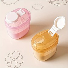 1PC Baby Formula Dispenser Portable Spill Proof One Touch Feeding Container