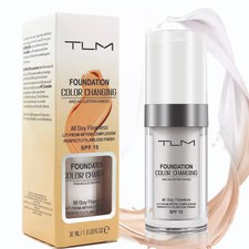 Magic Flawless Colour Color Changing Foundation TLM Makeup Change Skin Tone