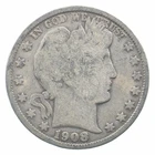 Better 1908-O US Barber 90% Silver Half Dollar Coin Collection Set Break *573