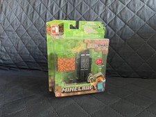 Minecraft Action Figure ENDERMAN Ender Pearl Grass Block JCN37 New Sealed Set