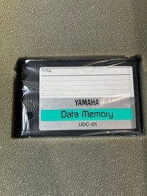 Vintage Yamaha UDC-01 Data Memory Cartridge MSX CX5M RAM Boxed Japan Rare
