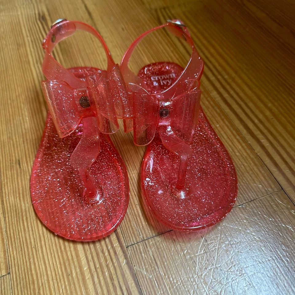 Sandalia Crown & Ivy Rosa Brillo Arco Jallie Thing TALLA 11 Foto 4 de 4