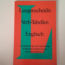 Langenscheidt Verb-Tabellen Englisch Taschenb...