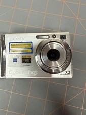 Digital Camera Sony Cyber-Shot DSC-W80 - broken LCD and shutter. Read desc