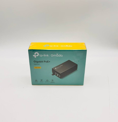 TP-Link TL-PoE160S IEEE 802.3af PoE+-Leistungsinjektor, Schwarz, BRANDNEU