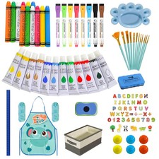 Easel Accessory Set,100 Art Supplies for Children's Painting,Drawing,or Craf...