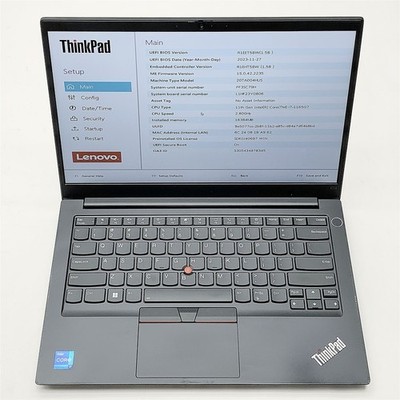 Lenovo ThinkPad E14 Laptop Intel Core i7 1165G7 2.80GHZ 14'' FHD 16GB RAM NO HDD