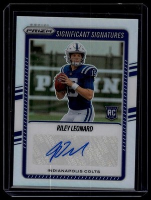 2025 Panini Prizm #SSI-RLD Riley Leonard Significant Signatures