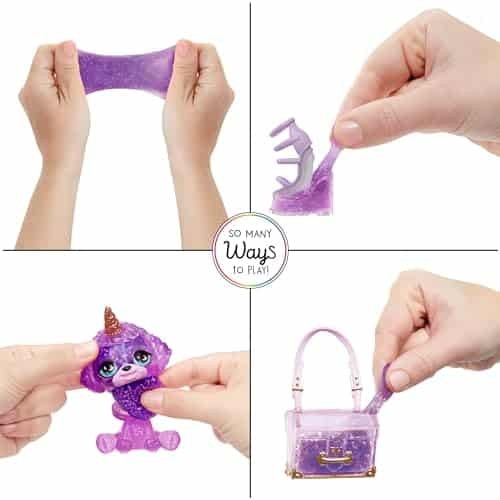 Rainbow High Violet: 11" Creative Doll with DIY Sparkle Slime and Yeti Pet - Picture 3 of 7