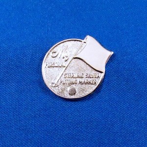 Vintage My Personal STERLING SILVER Golf Putting Marker, 19MM Diameter 3.5 Grams