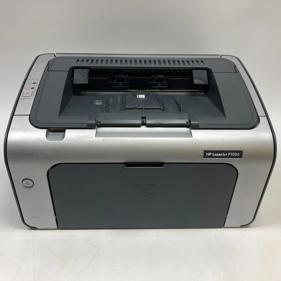 HP LaserJet P1006 Workgroup Laser Printer CB411A, w/ power + USB cords 24% toner - Image 3 of 4