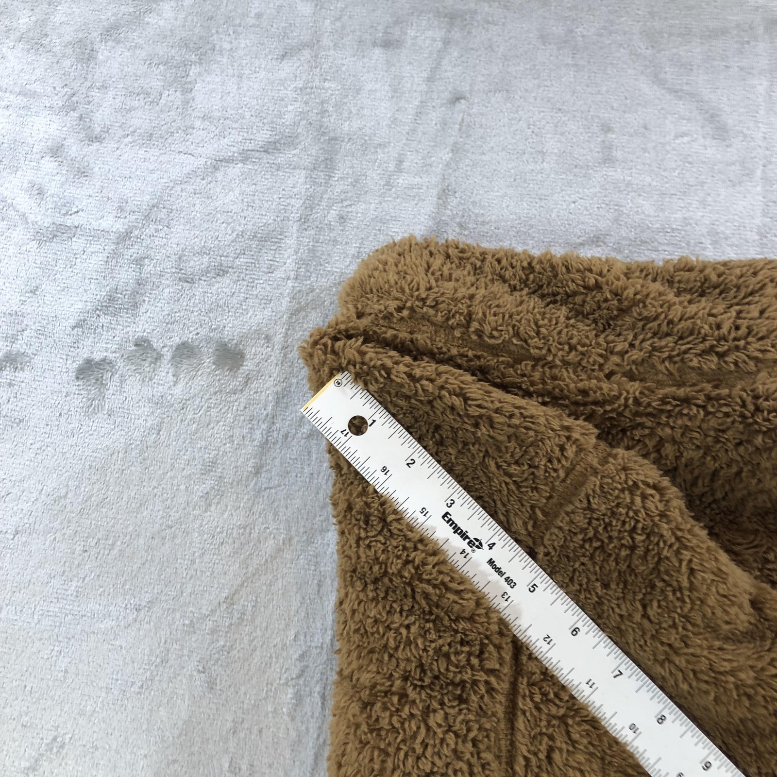 Uniqlo Jacket Womens Large Brown Fleece Full Zip High Pile Sherpa 341-440593 thumbnail 12