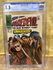 DAREDEVIL 29 - CGC 8.5 Graded Comic OW/WH Pages - 1967 Stan Lee Cameo