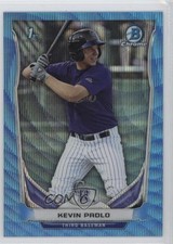 2014 Bowman Draft Chrome Blue Wave Refractor Kevin Padlo #CDP123 4l3