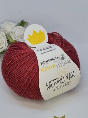 Regia Premium   Merino  Yak  -himbeer meliert-   Fb.07507