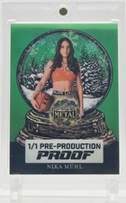 Leaf Metal 1/1 Pre‑Production Proof – Nika Mühl – 1/1 Card – Snow Globe
