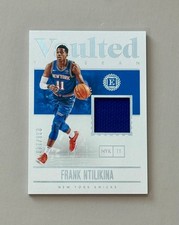 2019-20 Panini Encased Vaulted Veteran Material #3 Frank Ntilikina JERSEY /149
