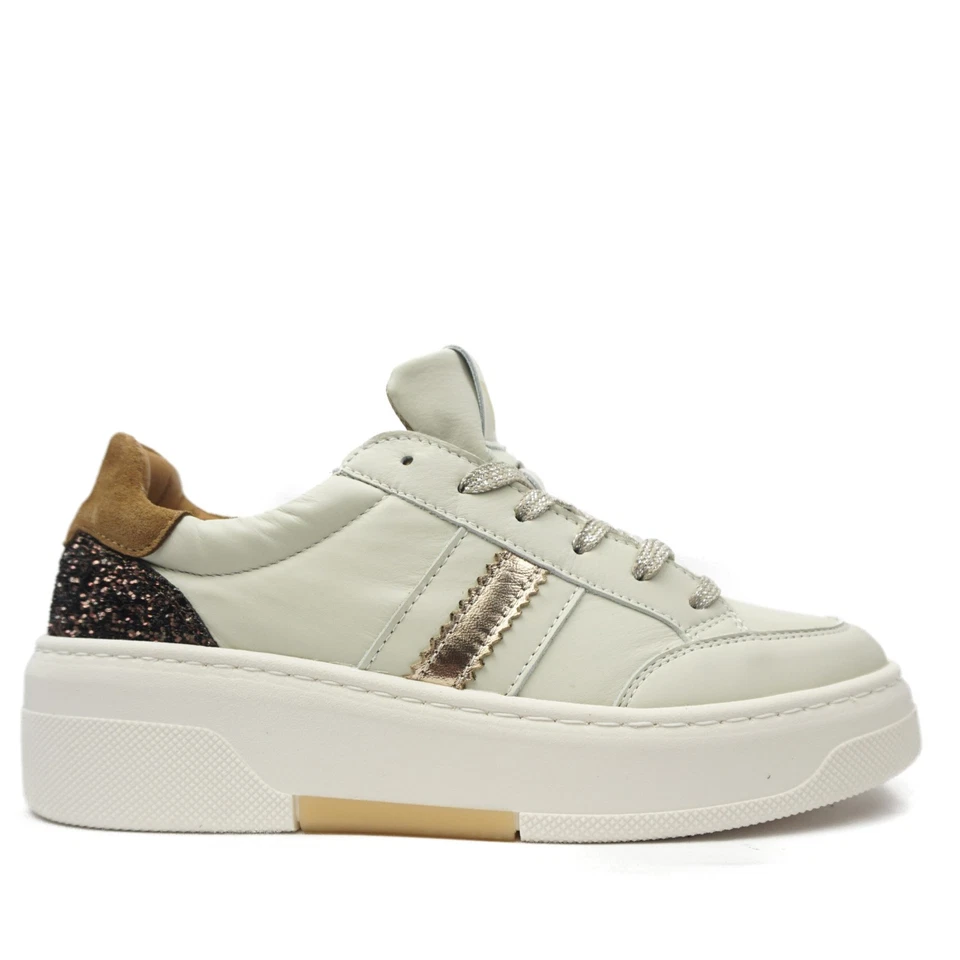 VITAMINA TENNIS ALL MADE IN ITALY VERA MORBIDA NAPPA ZEPPA MEDIA - Imagem 2 de 4