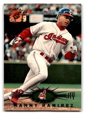 1995 Stadium Club #132 Manny Ramirez Virtual Reality