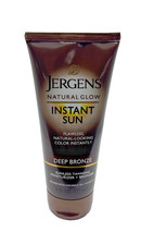 NEW Jergens Natural Glow Instant Sun Self Tanner DEEP Bronze SHIPS FREE 