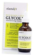 Resurfacing Glycolic Acid Facial Peel Serum, Anti-Aging Dark Spot Corrector