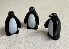 Lego Duplo Penguin Black White Replacement Zoo Antarctica Water Polar Lot Of 3