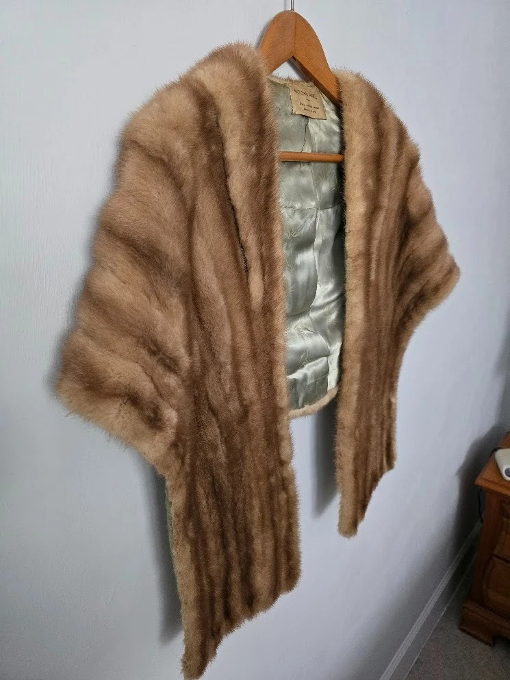 autumn haze mink stole products for sale | eBay