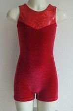 GYMNASTICS / DANCE LEOTARD / BIKETARD Child Size M 5 - 7