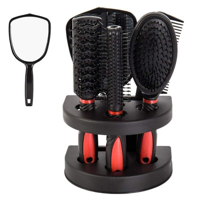 Set of 5 Hair Combs Set Professional Salon Hair Cutting Brushes Sets Salon Haird
