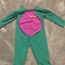 Vintage 1992 Barney Baby Bop Costume Size 3-4 Yrs
