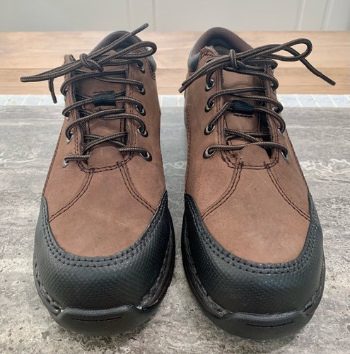 JOHN DEERE Hiking Shoes Women's Steel Toe Brown Oxford JD3914 - Size 7.5M - Picture 3 of 8