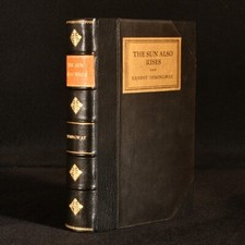 1927 The Sun Also Rises Ernest Hemingway Early Printing Rebound