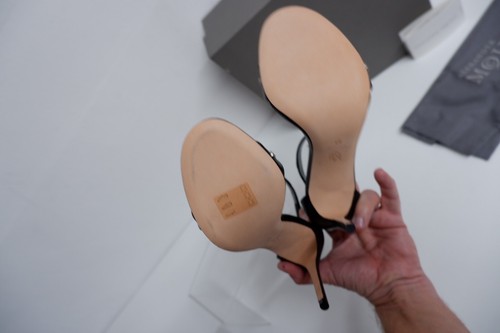 Alexander Mcqueen NEW Black Leather Ankle Band Shoes Size 38 Uk 5 BNIB SANDALS - Picture 8 of 10