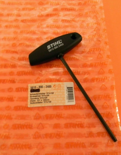 Saw Stihl Parts NEW OEM STIHL T27 Torx Wrench (Part #5910-890-2415) - Open Box, Like New Condition 25 In Stihl Bar - Foto 11