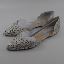 Betsey Johnson Sparkle Flat Shoes 6 - NIB