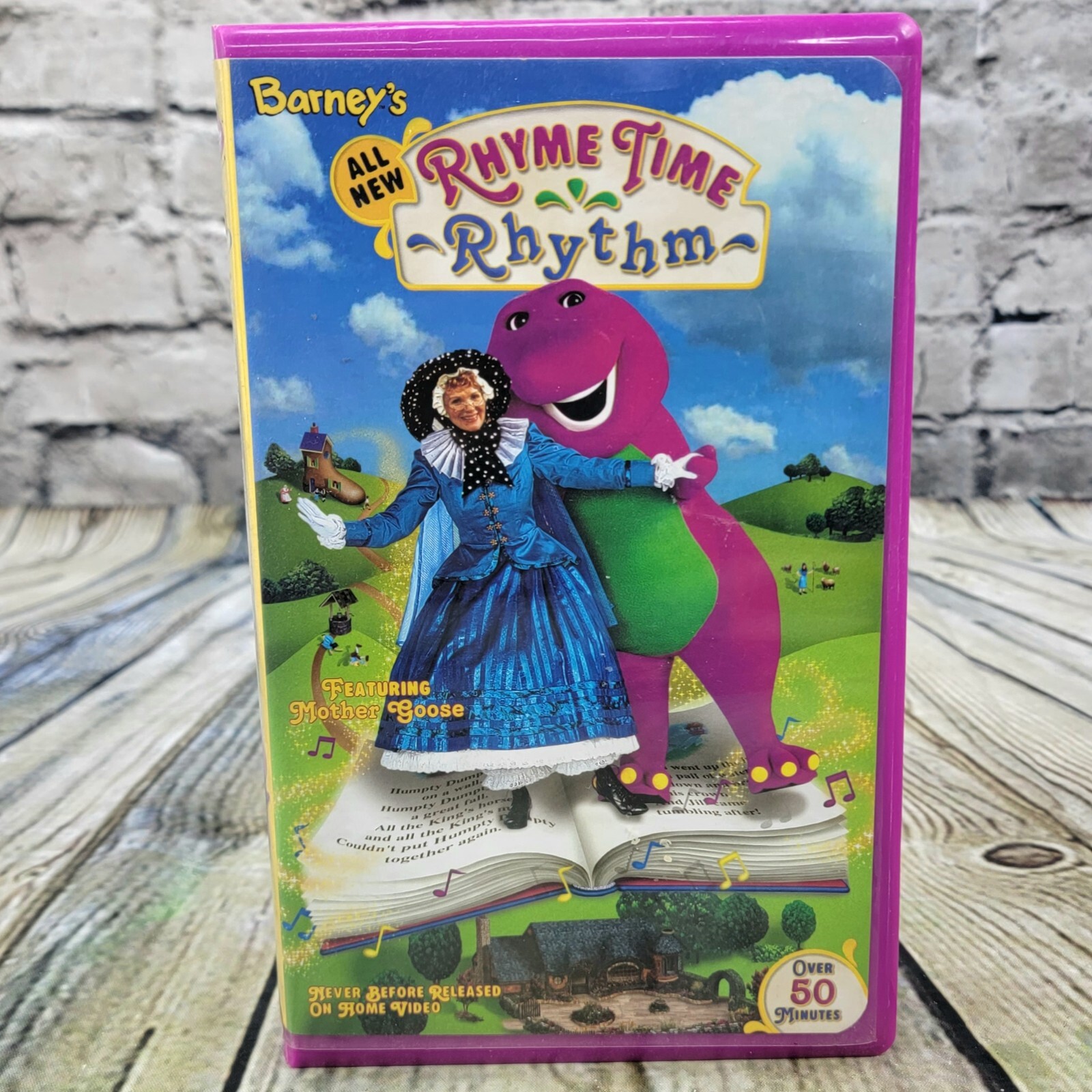 Barney VHS Tape 5 Movie Lot Bundle Children's Television Educational