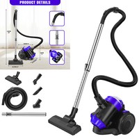 5000w Bagless Cylinder Vacuum Cleaner, High Power Motor, Compact and Lightweight