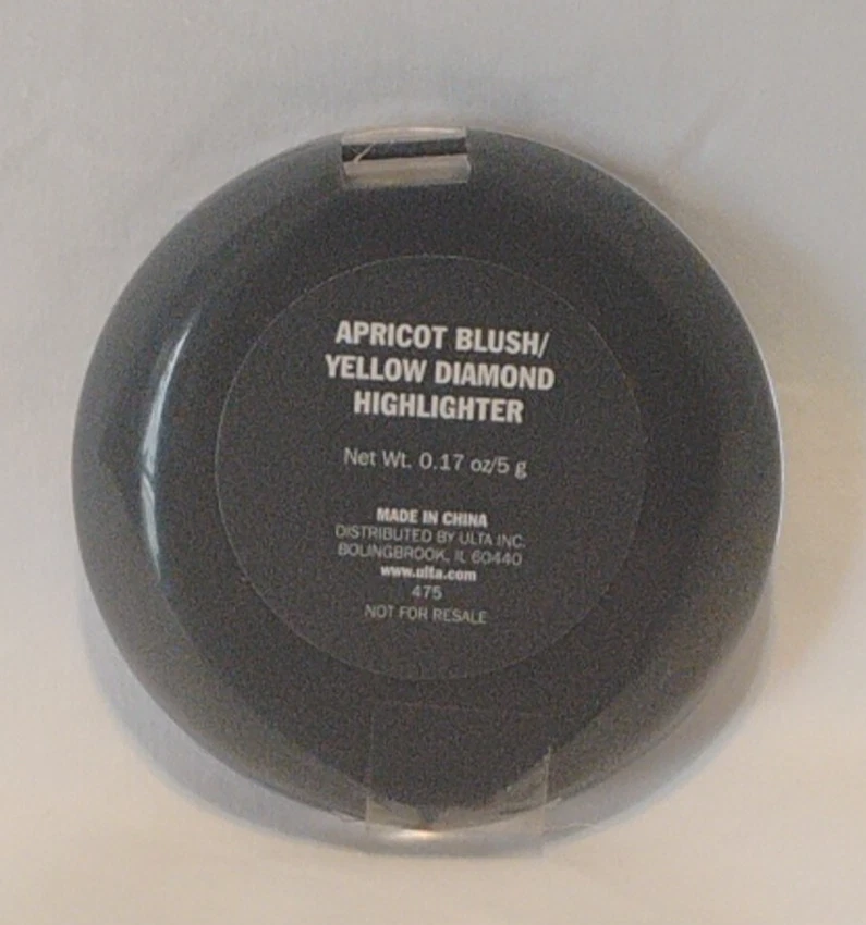 ULTA BEAUTY Apricot Blush/ Yellow Diamond Highlighter .17oz SEALED - Image 2 of 4