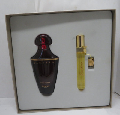 Guerlain Samsara Set: 1.7 oz Eau De Toilette Spray+0.5 oz EDT