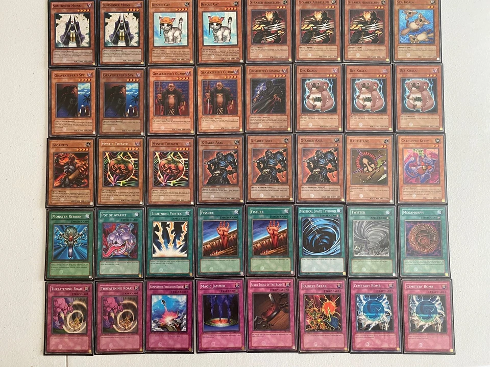 YUGIOH Rescue Cat Synchro Deck EDISON Format 43 - Cards with BRAND NEW Sleeves - Image 4 of 4