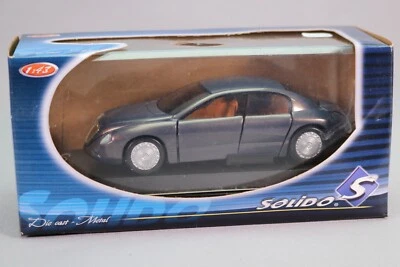 LL717 SOLIDO 1557 1/43 1:43 Lancia Dialogos 1999 gris métallisé - Photo 1/4