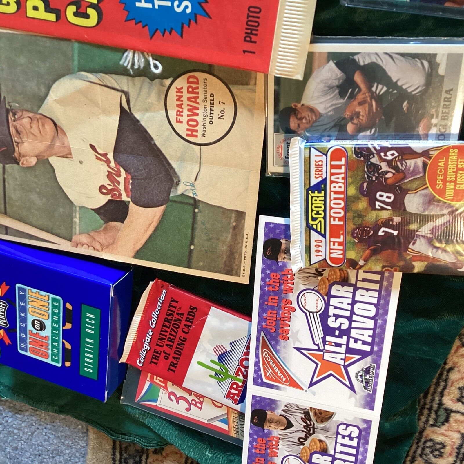 Huge All Sport Oddball Lot - Vtg, tickets, unopened packs, schedules & more