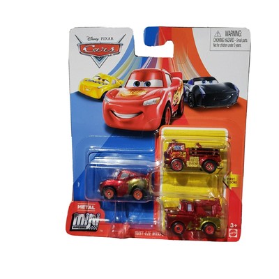 disney cars mini racers red