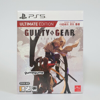 その他 GUILTY GEAR STRIVE STEEL BOOK PS5 Guilty Gear Strive Ultimate Limited Edition [Korean English