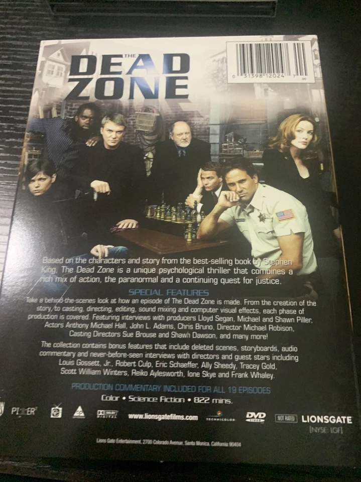 ✨ Dead Zone Box Set Season 2 3 5 6 Final Complete Seasons DVD ✨Authentic US - Image 3 of 4