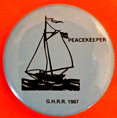 PETE SEEGER - Great Hudson River Revival - June, 1987 Clearwater Festival Button