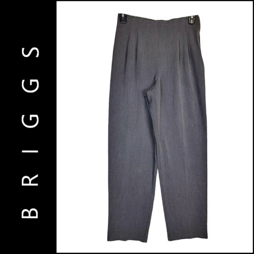 Briggs Womens Pleated Front Zipper Side 
