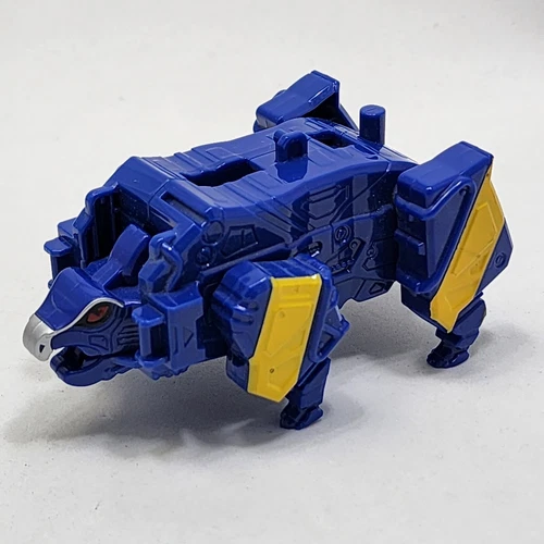 Vintage Power Rangers Dino Charge Blue Stego Megazord Zord Dinosaur MMPR Bandai