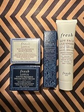 Set FRESH LOTUS YOUTH PRESERVE Moisturizer  Dream face cream 0.23oz/7ml, Serum