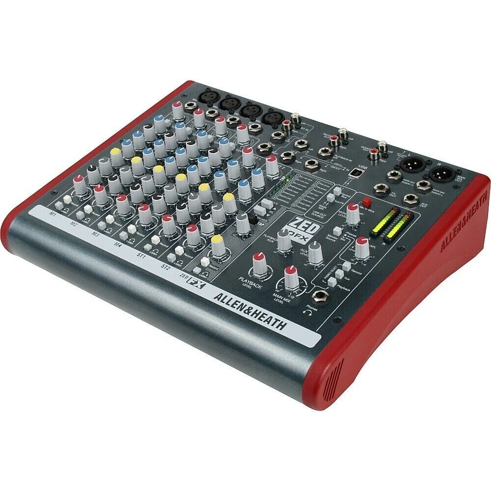Allen & Heath ZED-10FX 10-channel Mixer W/ USB Audio Interface and Effects MINT - Image 2 of 4